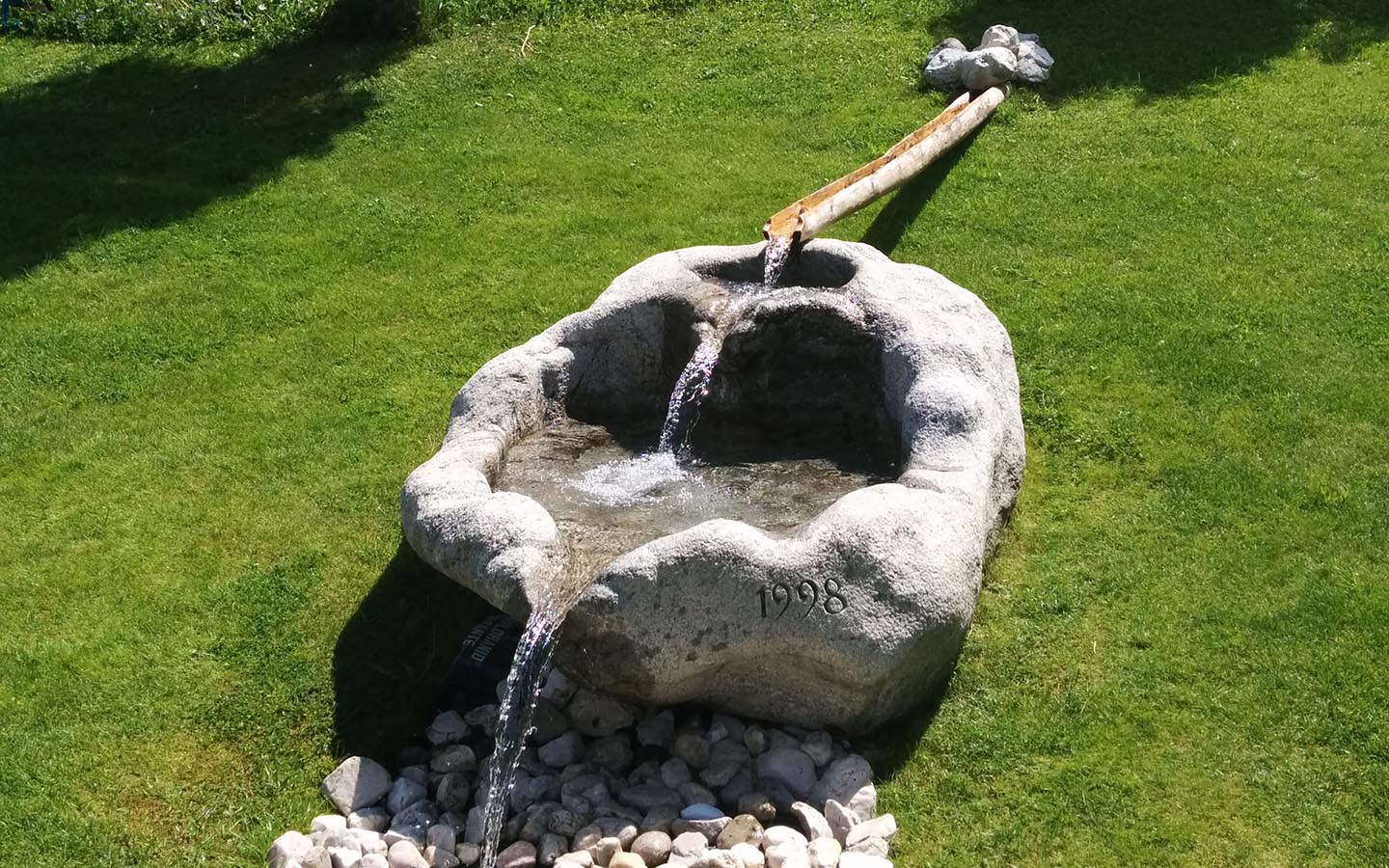 Fontana nel giardino