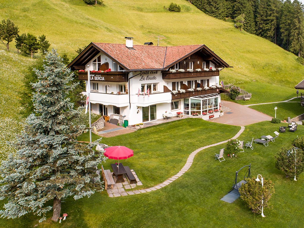 Garni Hotel in summer - South Tyrol Italy