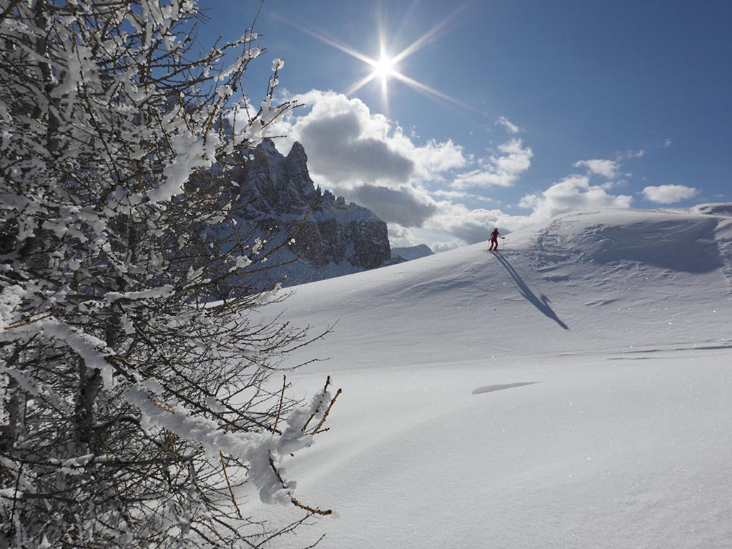 Skifahren im Dolomiti Superski